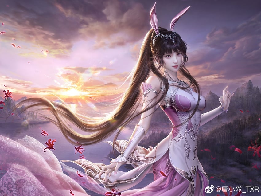 xiao wu (douluo dalu) drawn by fen_mo_femol and tang_xiao_ran_txr