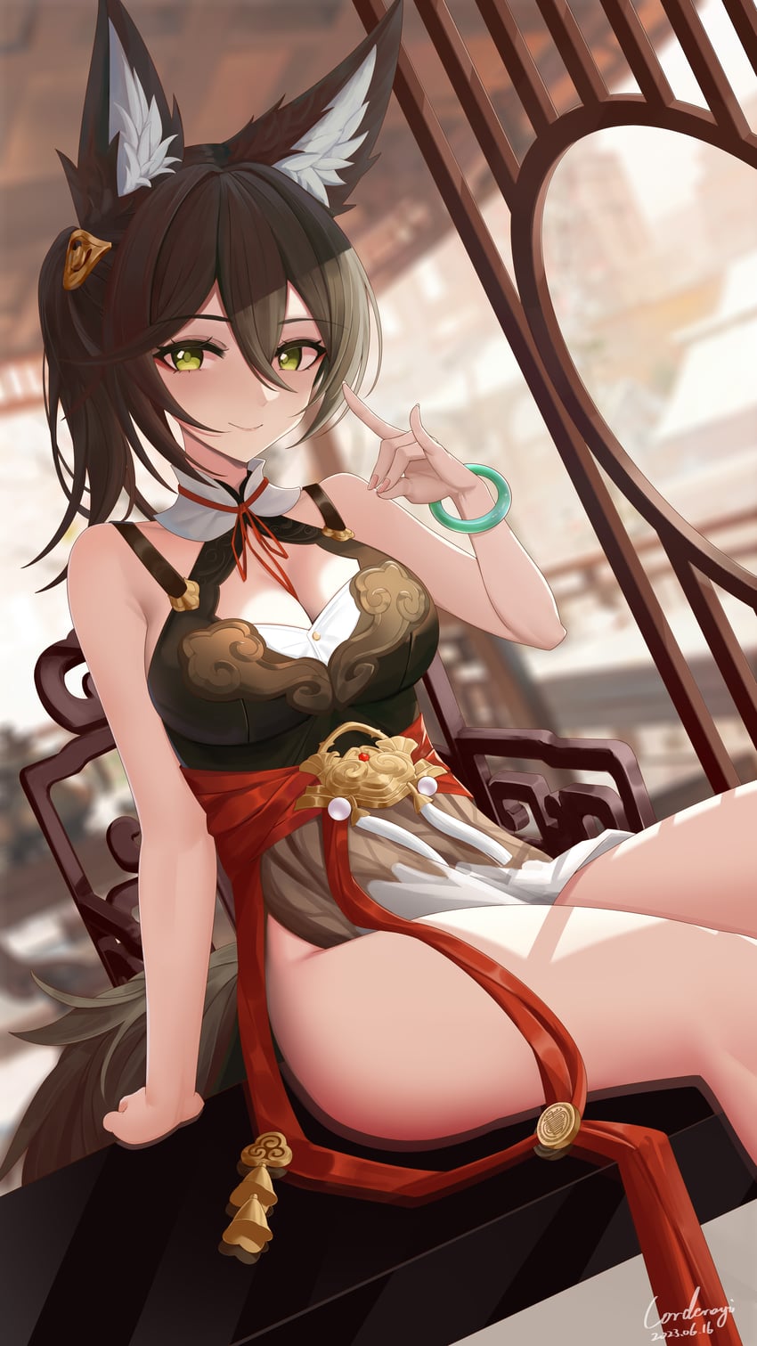 tingyun (honkai and 1 more) drawn by corderoy
