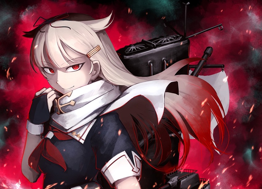 yuudachi and yuudachi kai ni (kantai collection) drawn by hetza_(hellshock)
