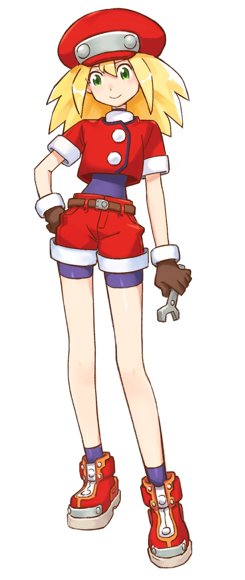 roll caskett (mega man and 1 more) drawn by mz_(malee731)