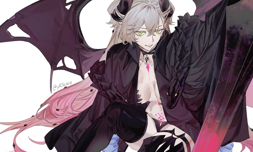 lilith (fate and 1 more) drawn by wo_do