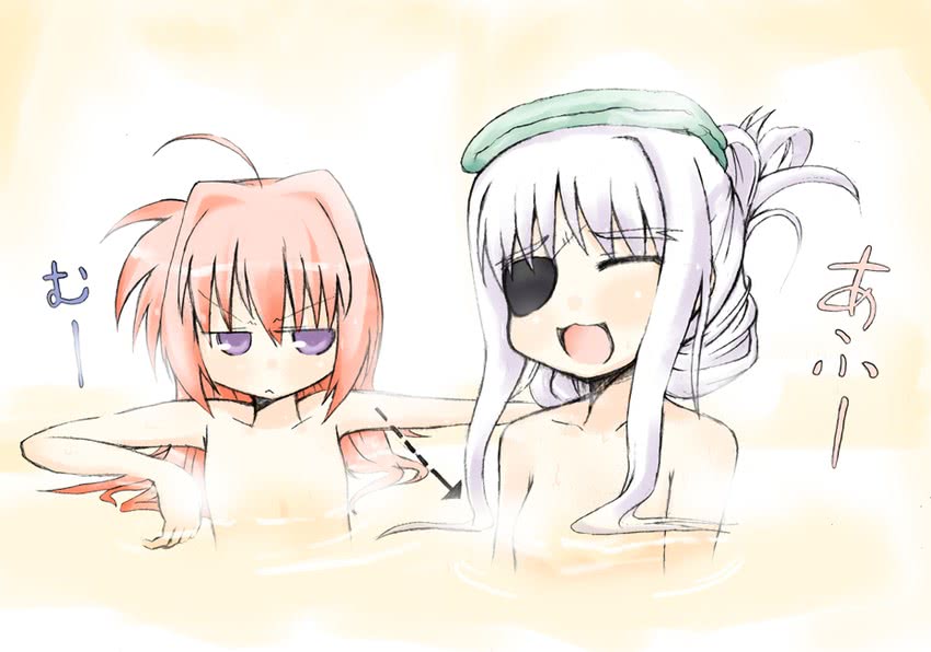 vita and cinque (lyrical nanoha and 1 more) drawn by nanateru