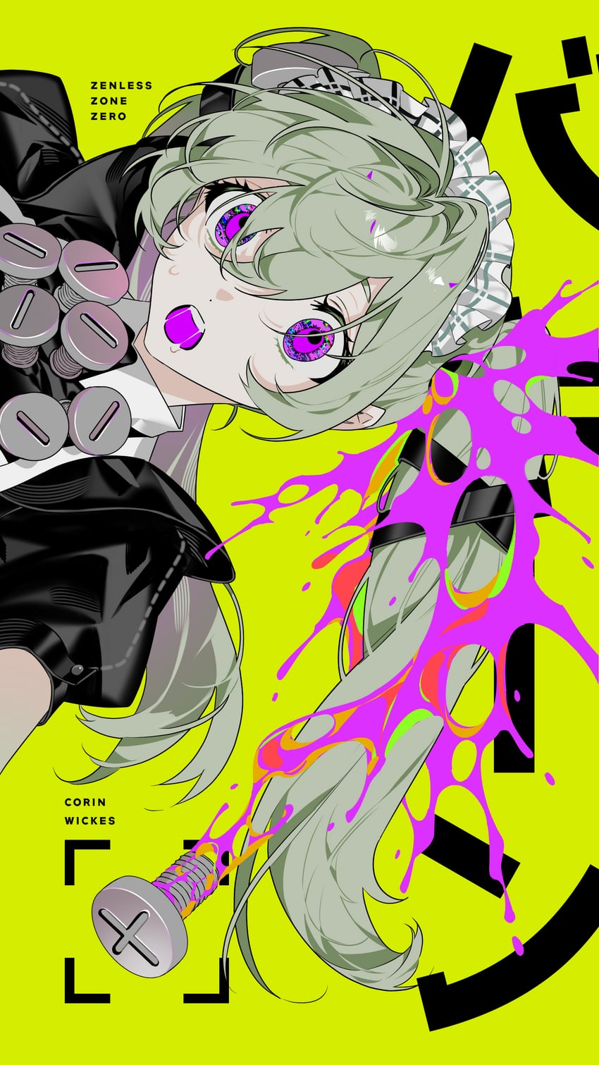 corin wickes (zenless zone zero) drawn by mzet