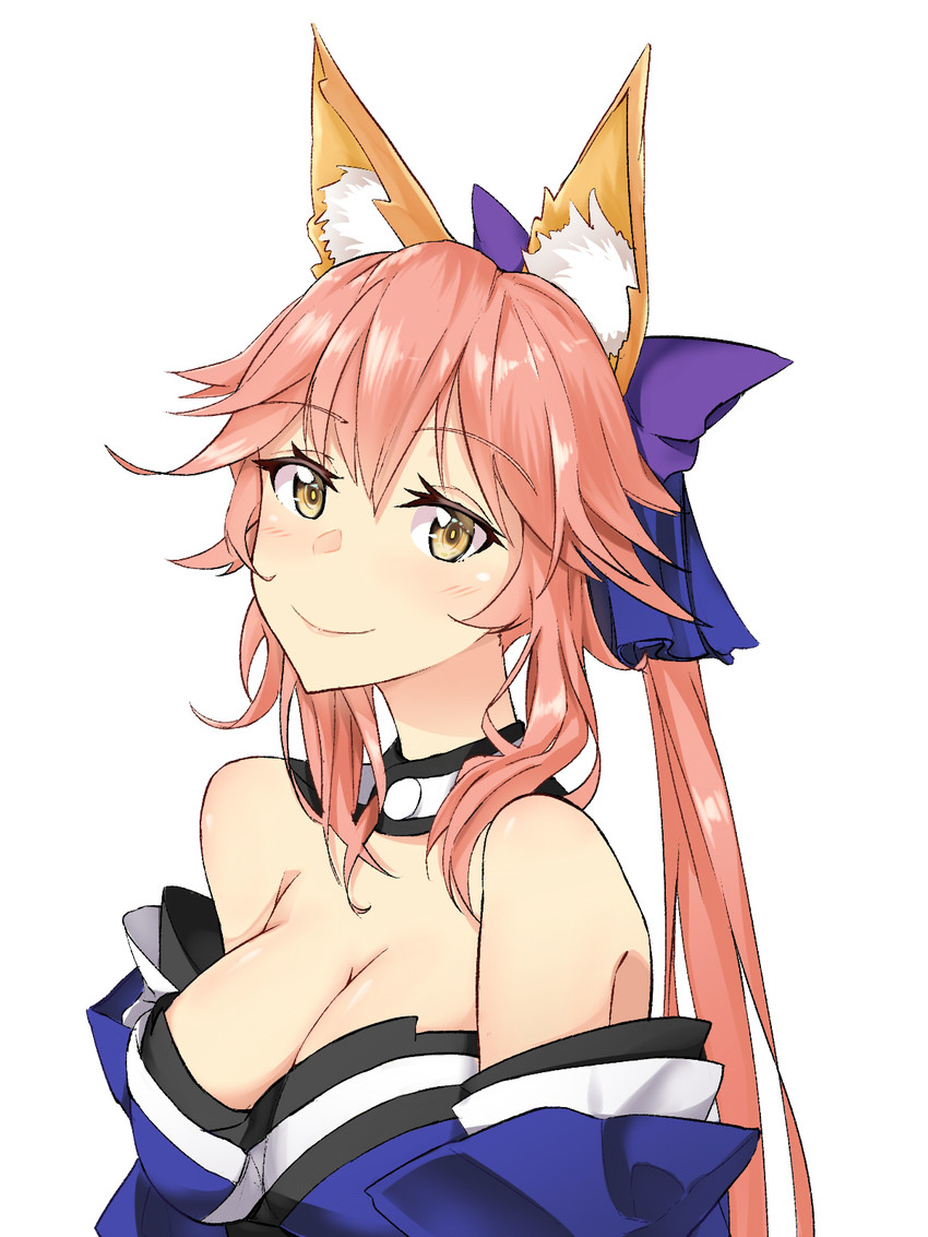 tamamo and tamamo no mae (fate and 3 more) drawn by rshow