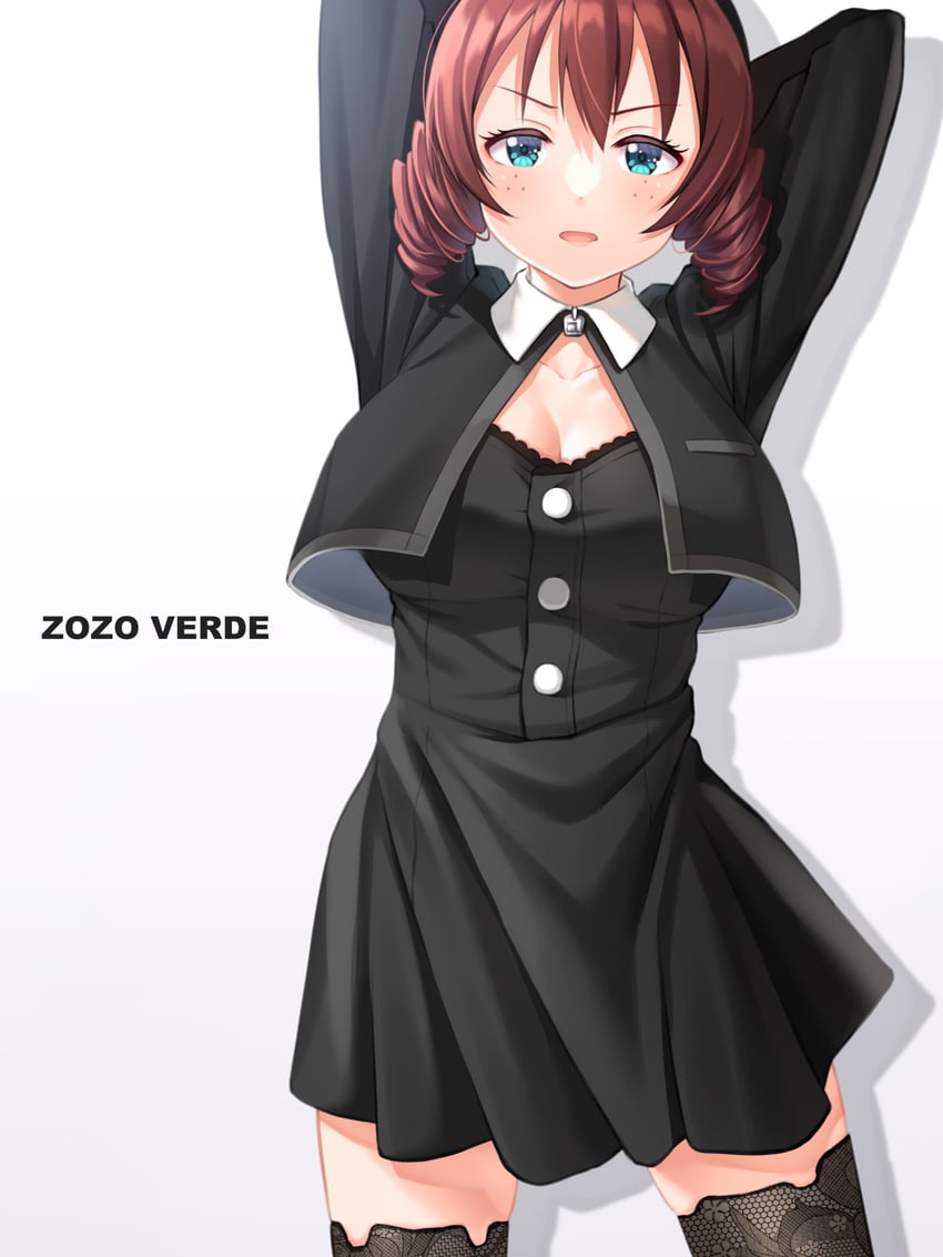 emma verde (love live! and 1 more) drawn by zinzen