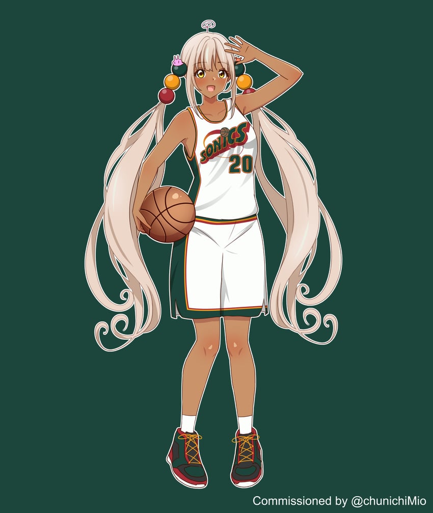 tsukumo sana and ray allen (hololive and 3 more) drawn by snkagawa