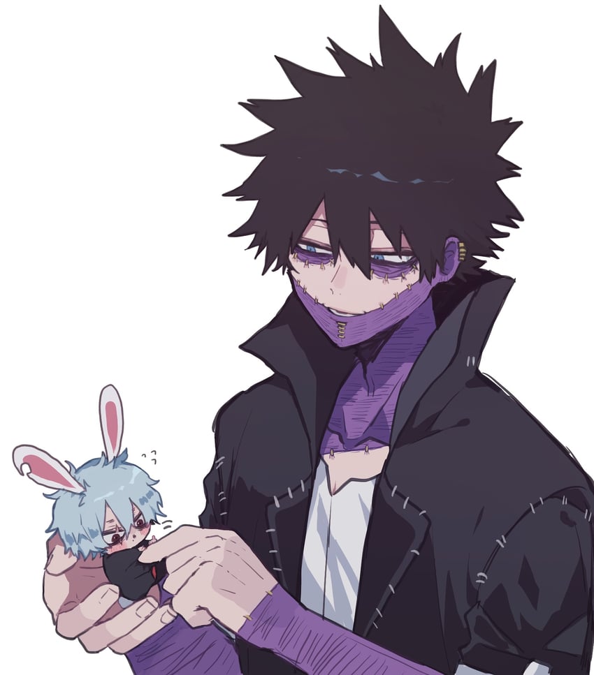 dabi and shigaraki tomura (boku no hero academia) drawn by ametaro_(ixxxzu)