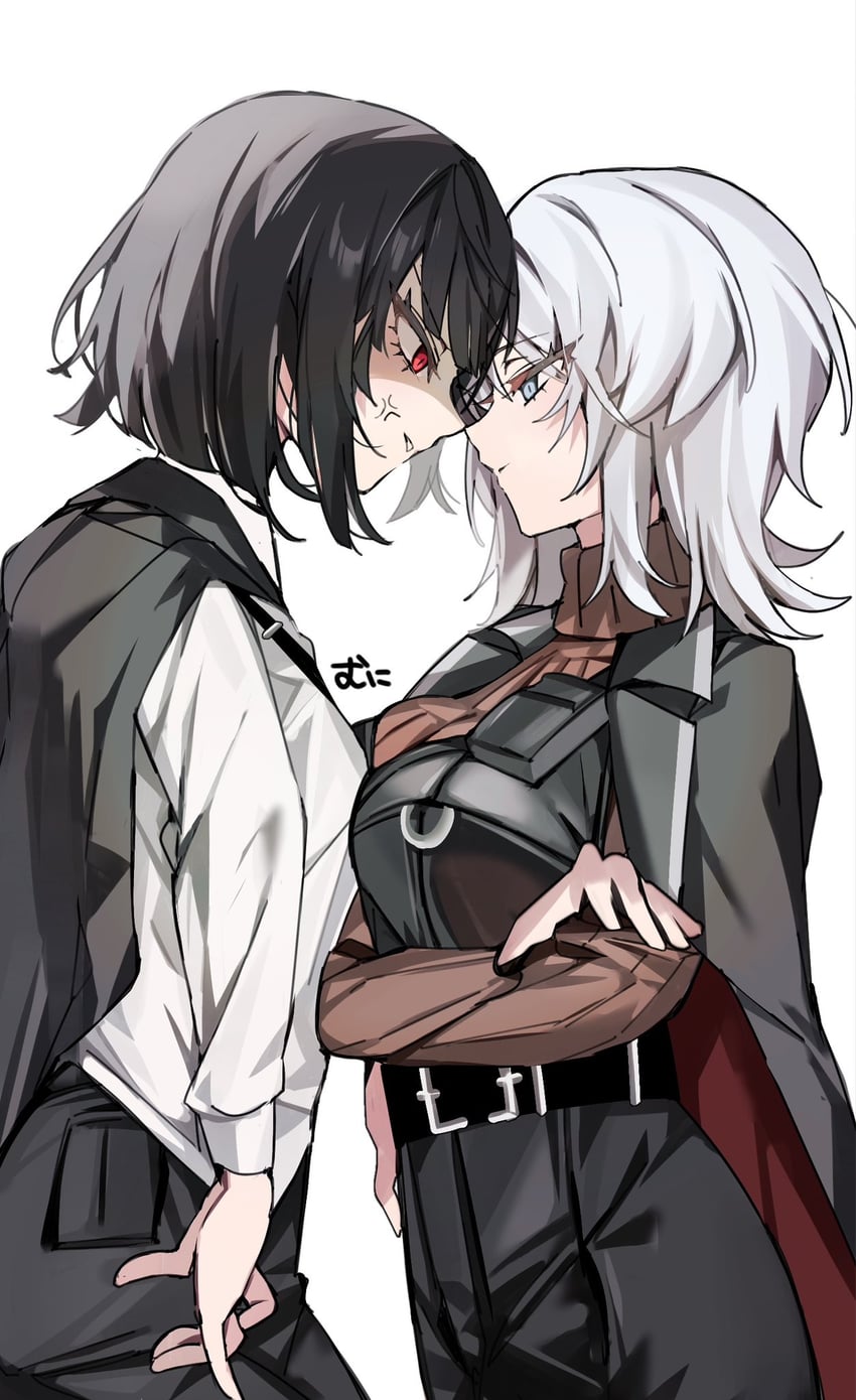 faust and ryoshu (project moon and 1 more) drawn by mu46016419