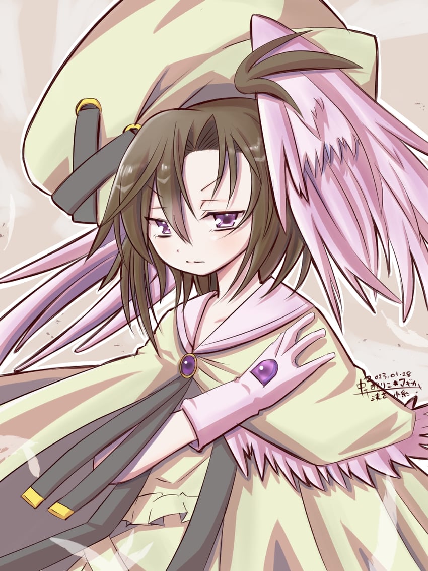 asako koito (mahou shoujo madoka magica and 1 more) drawn by niji_papa