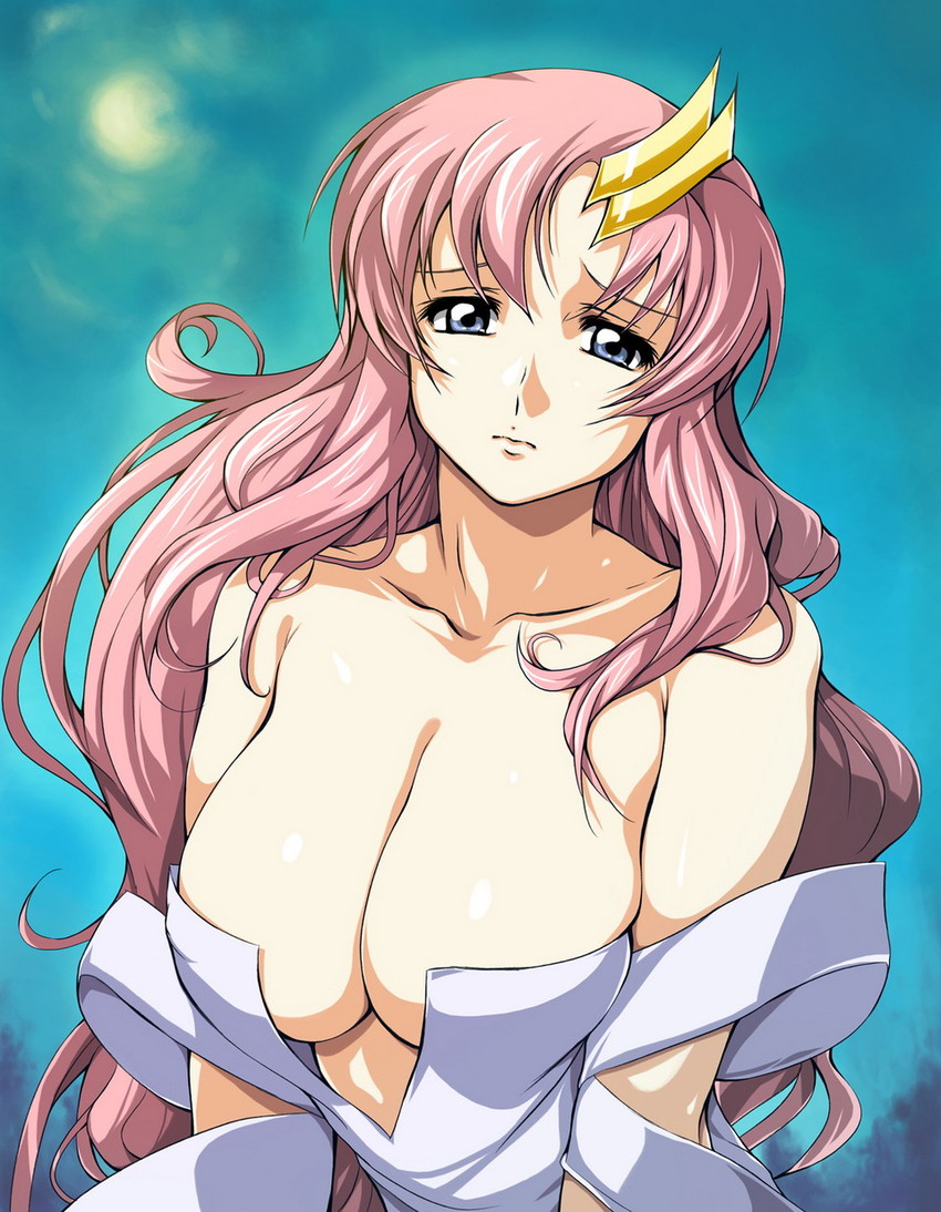lacus clyne (gundam and 1 more) drawn by zundarepon