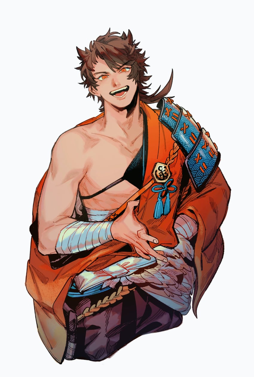 mutsu-no-kami yoshiyuki (touken ranbu) drawn by mmm_ma_pmpm