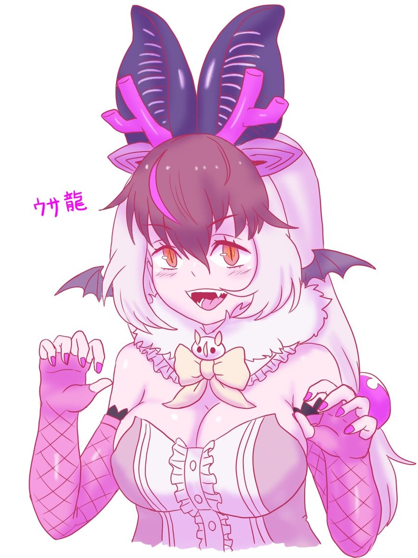 brown long-eared bat (kemono friends and 1 more) drawn by adansosutega and asutega