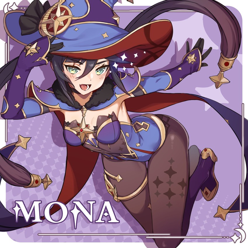 mona (genshin impact) drawn by wtcolor