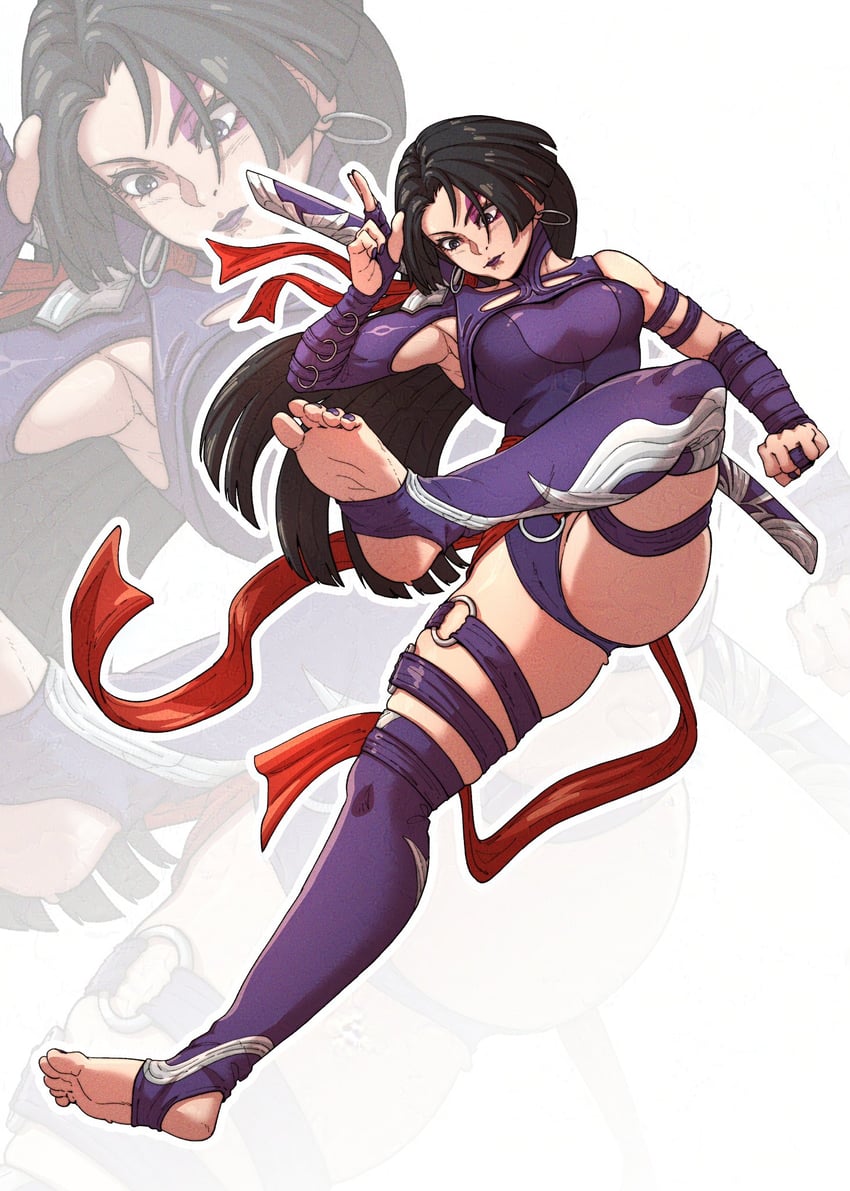 psylocke (marvel and 2 more) drawn by zev_zero