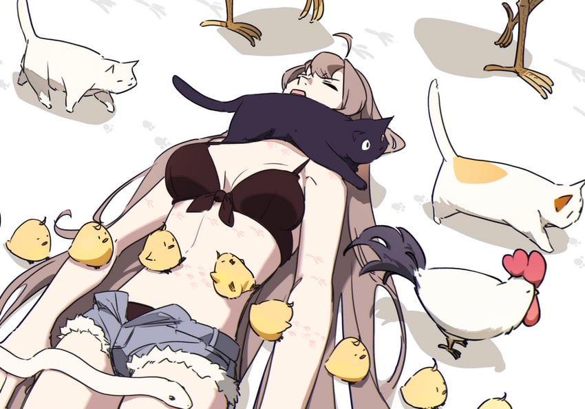 manjuu and jean bart (azur lane) drawn by hatski.sin