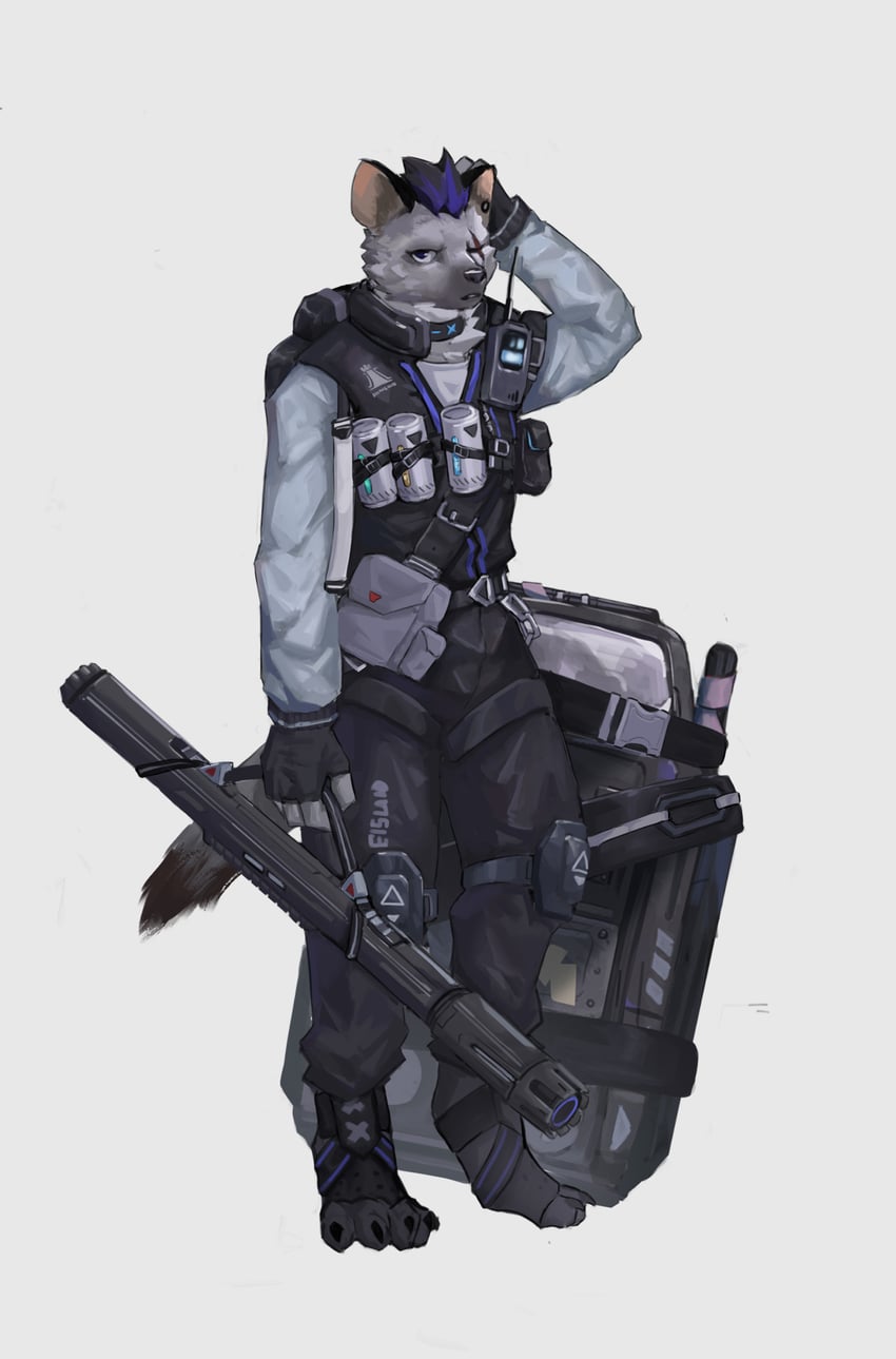 spot (arknights) drawn by illuianagiros