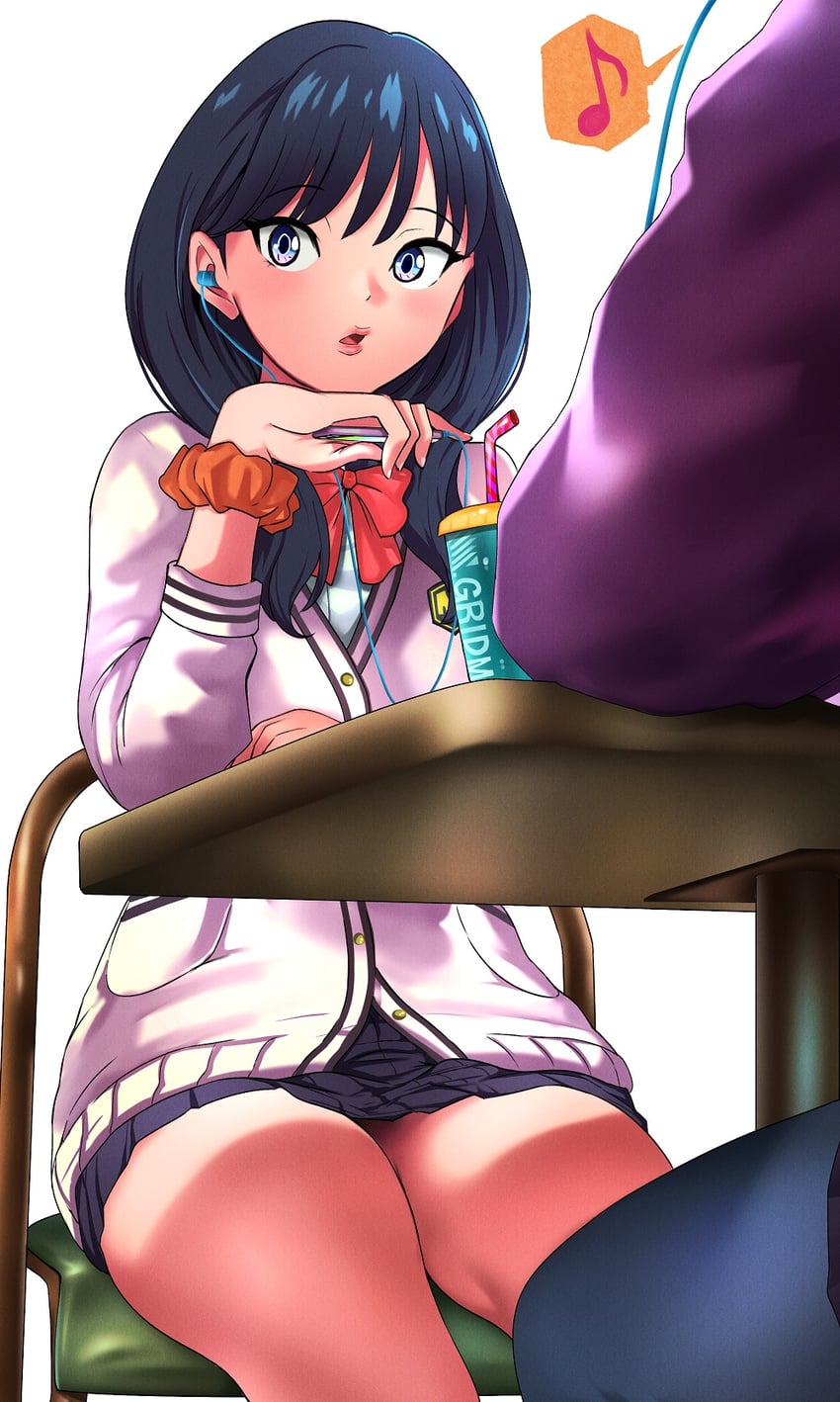 takarada rikka and shinjou akane (gridman universe and 1 more) drawn by hanamasa_ono