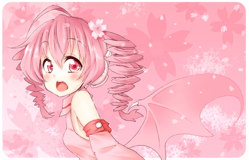 kasane teto and sakura teto (utau) drawn by metaphor_(artist)