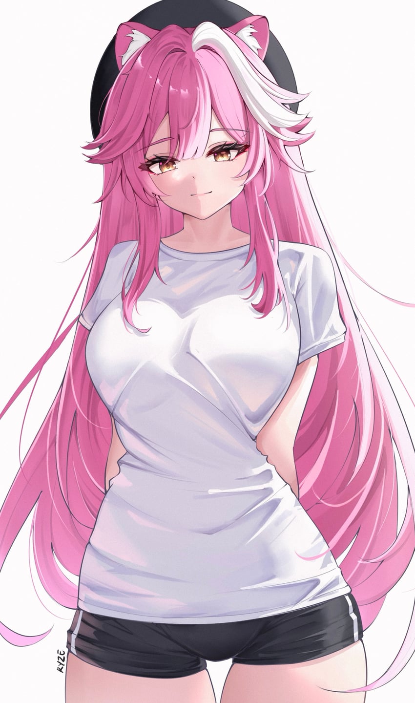 raora panthera (hololive and 1 more) drawn by ryze_(7544)