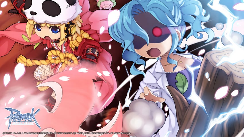 savage babe, oboro, and verity (ragnarok online) drawn by yuichirou
