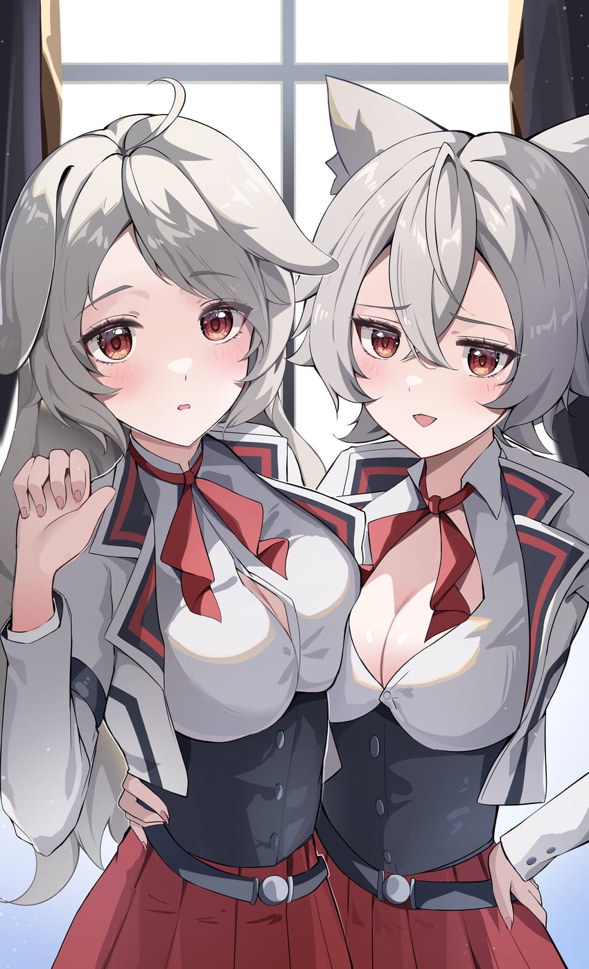 rinia dedoldia and pursena adoldia (mushoku tensei) drawn by yeni1871