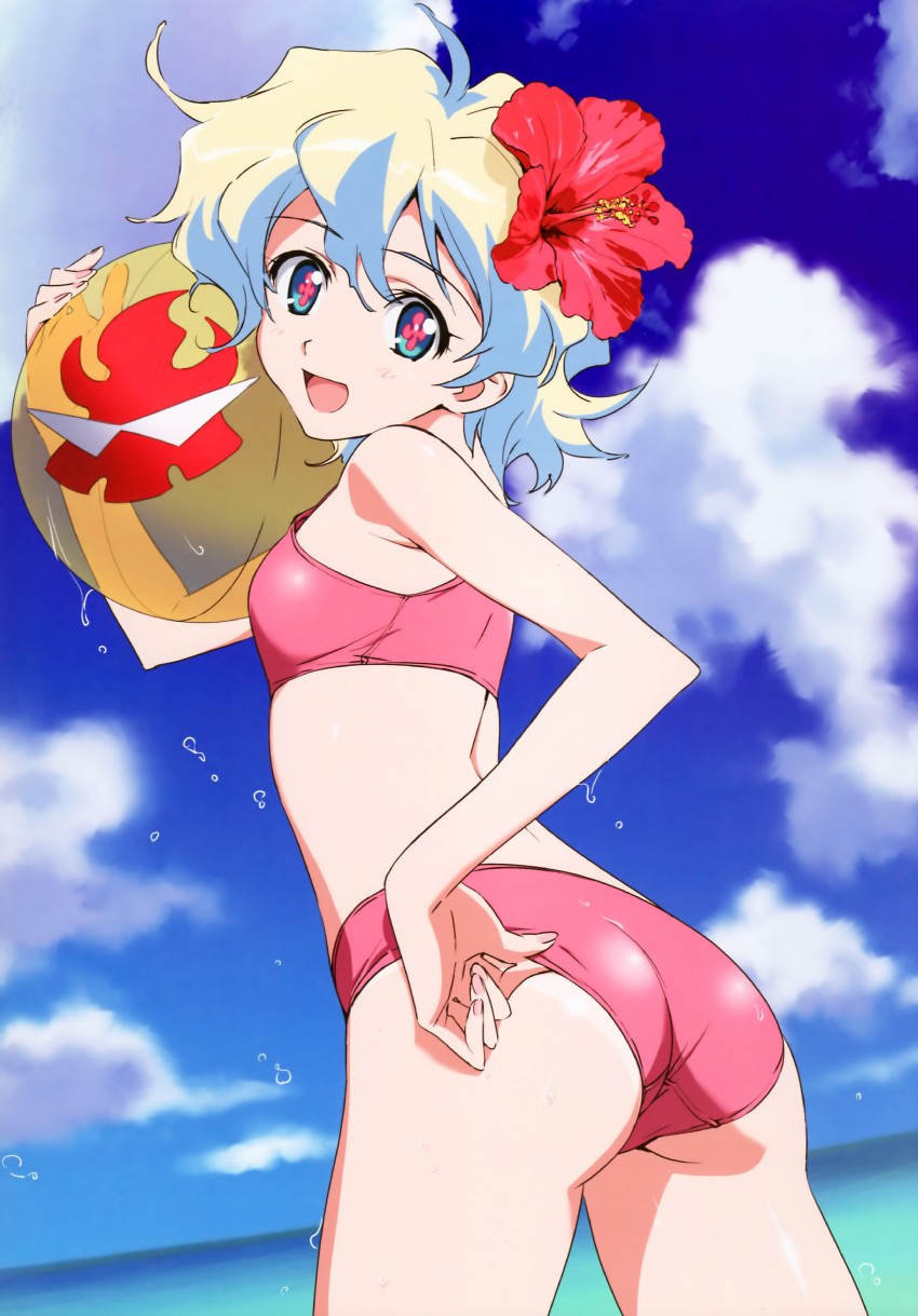 nia teppelin (tengen toppa gurren lagann) drawn by takamura_kazuhiro