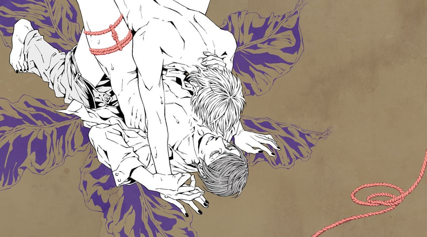 kaneki ken and tsukiyama shuu (tokyo ghoul) drawn by chazy