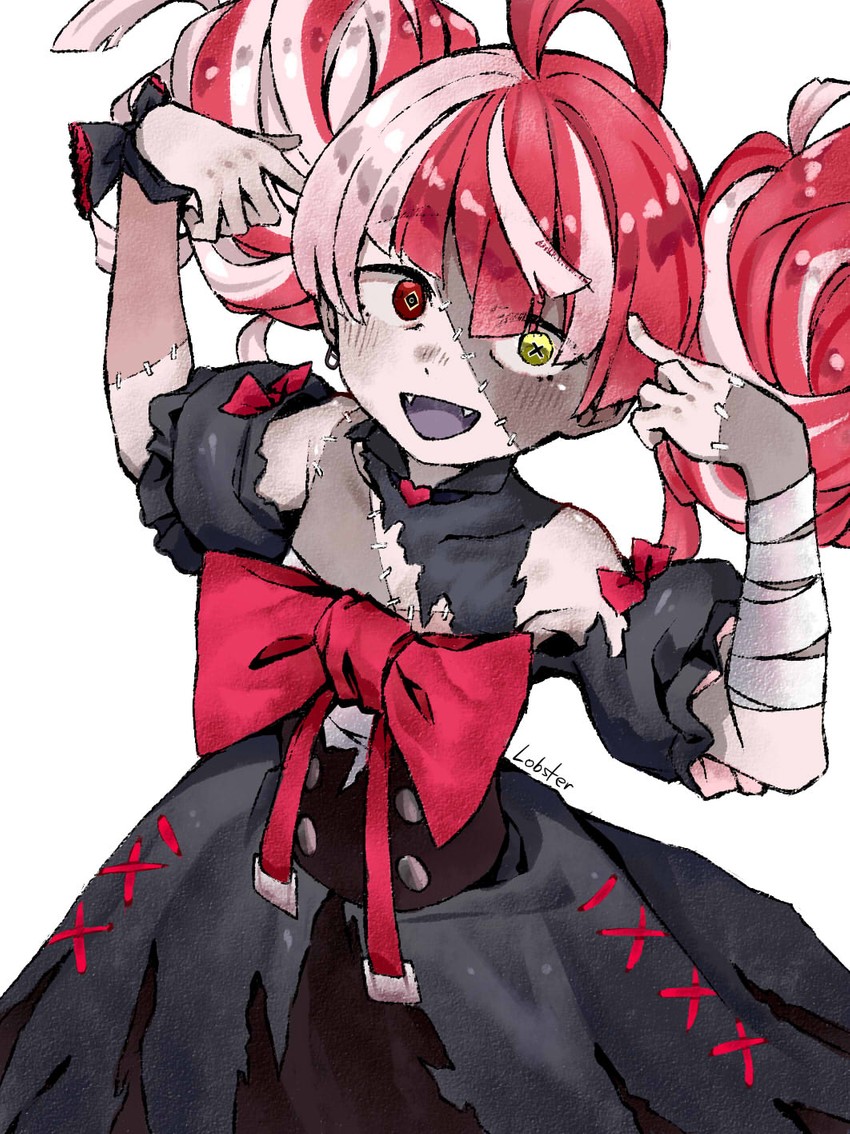 kureiji ollie (hololive and 1 more) drawn by lobsteranian