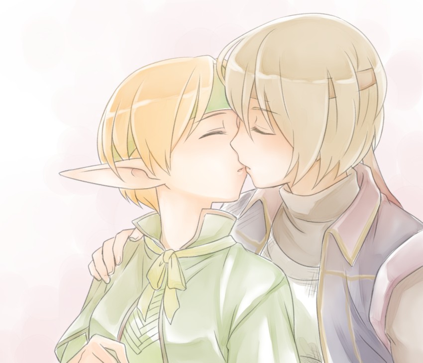 lazlo and paula (gensou suikoden and 1 more) drawn by ham_pon