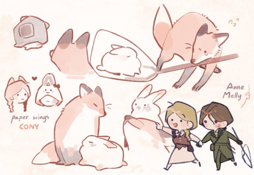 melly plinius and anne lester (identity v) drawn by pipi_(m1x_mix)