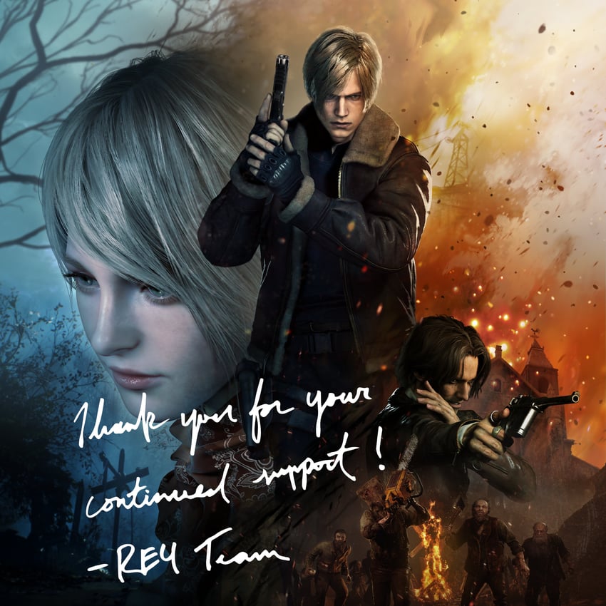leon s. kennedy, ashley graham, and luis sera (resident evil and 1 more)