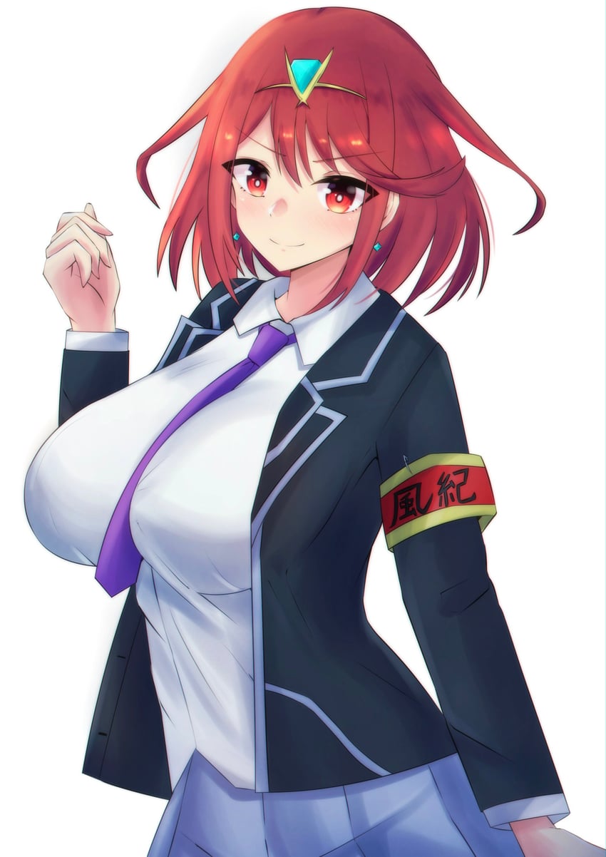pyra (xenoblade chronicles and 2 more) drawn by latte_(latte_daruta2)