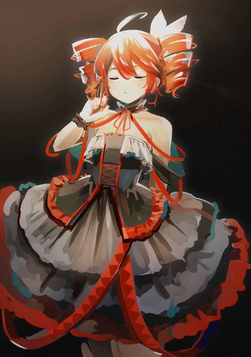 kasane teto (utau and 1 more) drawn by mp777b
