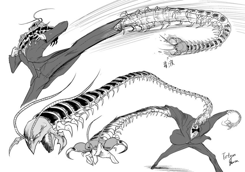 centipeder (original and 1 more) drawn by oohara_tetsuya