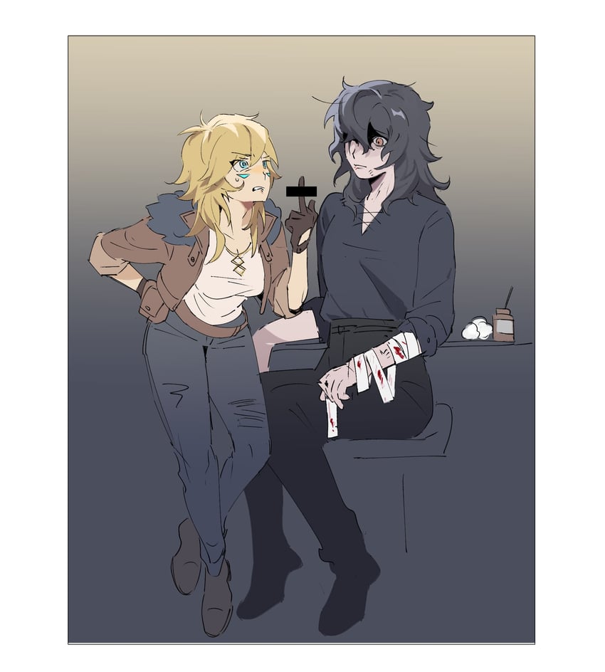 ezreal and talon (league of legends) drawn by dudududu_(hhdgccnm)