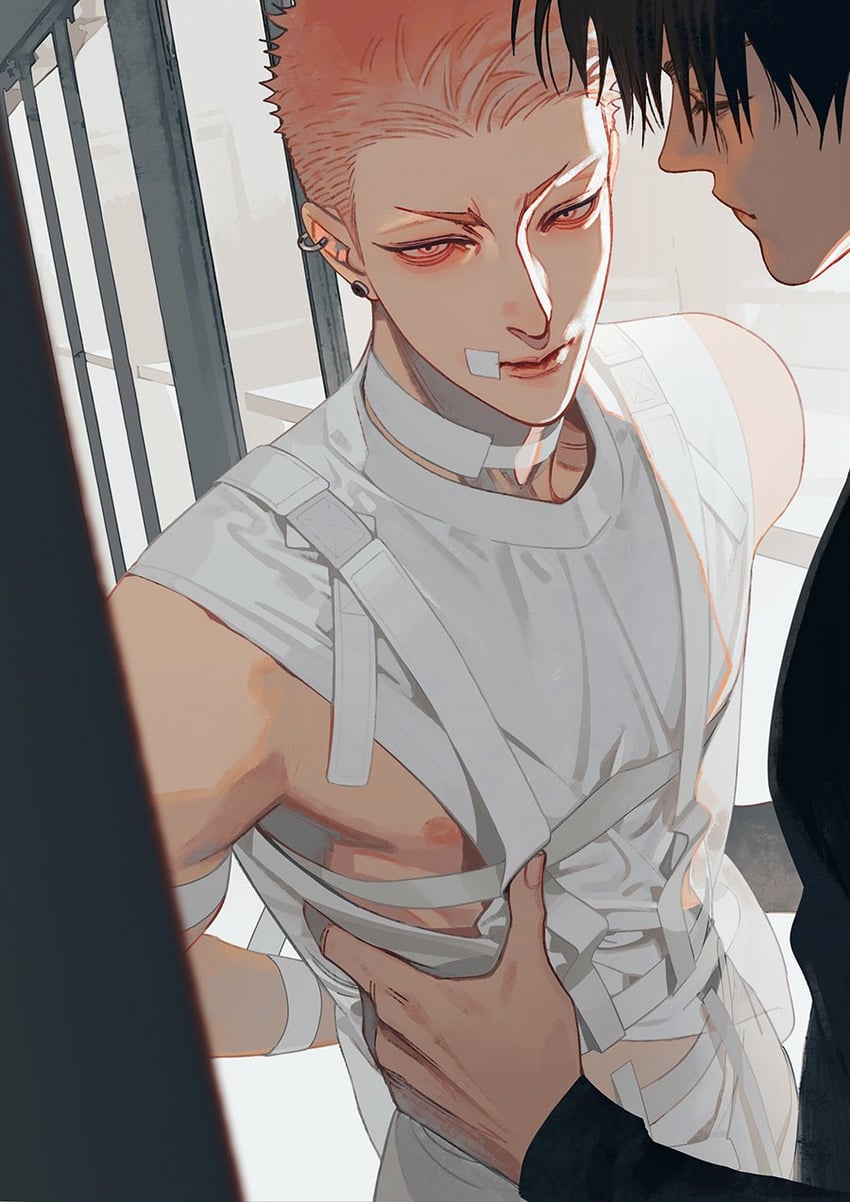 zhan zheng xi and he tian (19 tian) drawn by old_xian
