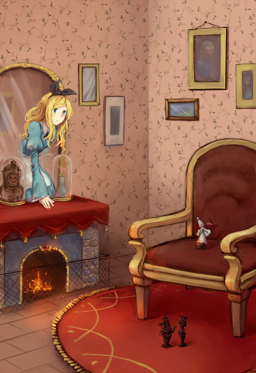alice (alice's adventures in wonderland) drawn by mary_(14476764)