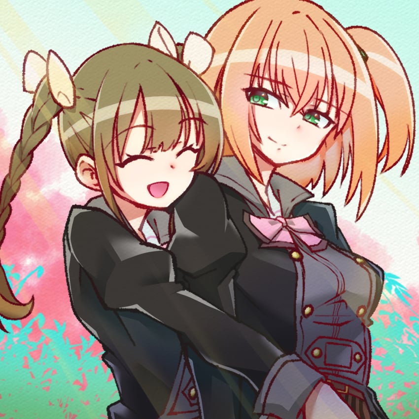 kishimoto lucia raimu and amamiya sophia seren (assault lily) drawn by digamma