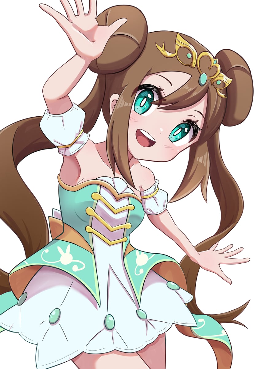 rosa (pokemon and 1 more) drawn by rono_(lethys)