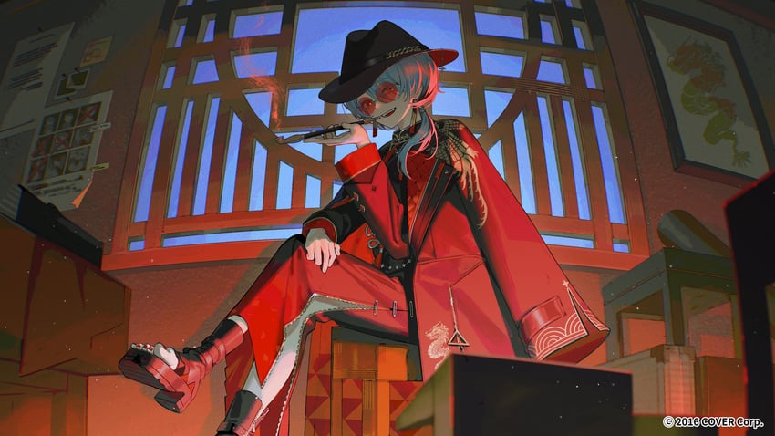 hoshimachi suisei (hololive and 1 more) drawn by torino_kawazu