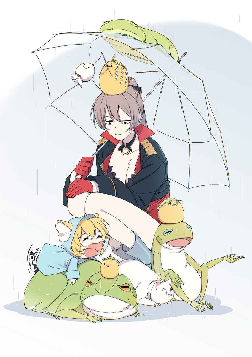 manjuu, jean bart, and oscar (azur lane) drawn by hatski.sin