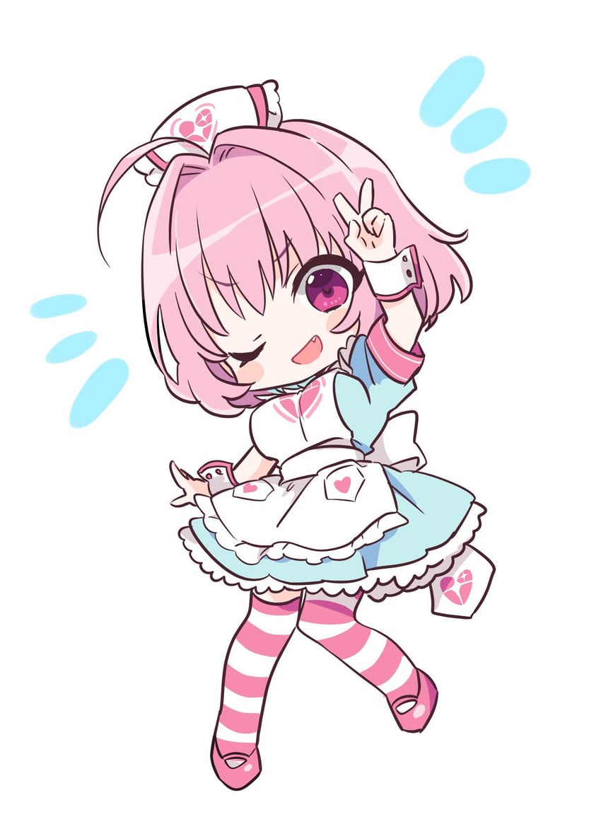 yumemi riamu (idolmaster and 2 more) drawn by sukoyaka_(100hituzi)