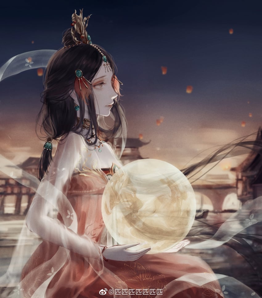 sight of the moon (nikki and 1 more) drawn by jiaopiupiu