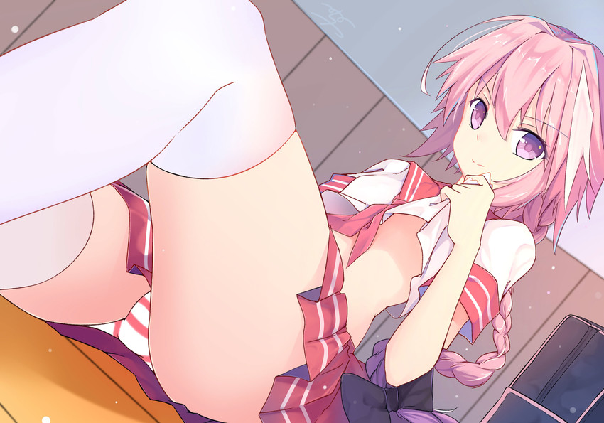 astolfo (fate and 2 more) drawn by menghuan_tian