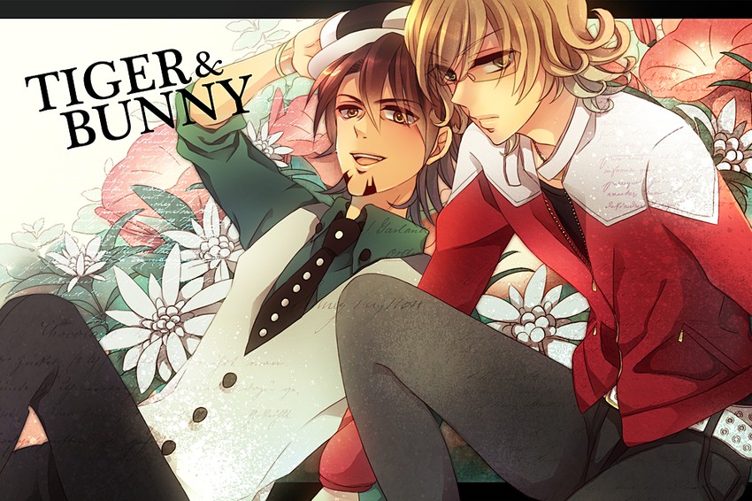 barnaby brooks jr. and kaburagi t. kotetsu (tiger & bunny) drawn by an_hajime
