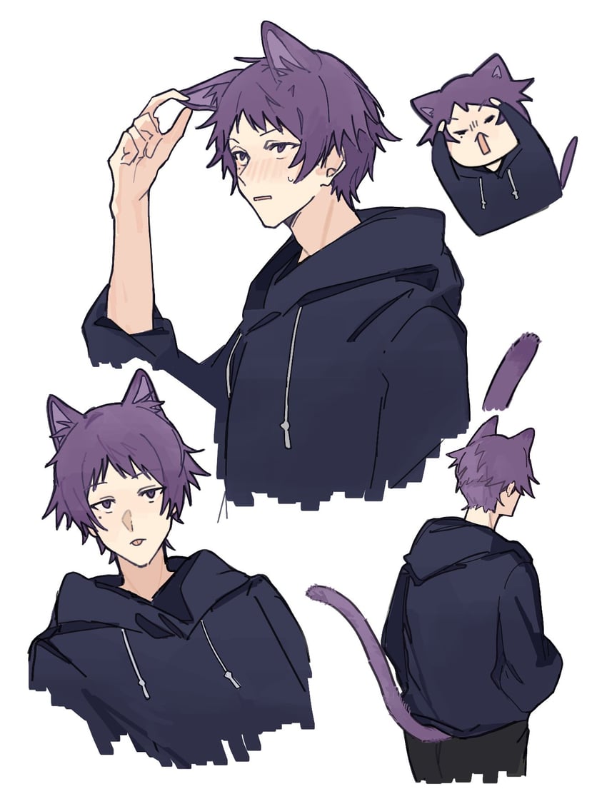 protagonist (zettai bl ni naru sekai vs zettai bl ni naritakunai otoko) drawn by noyane