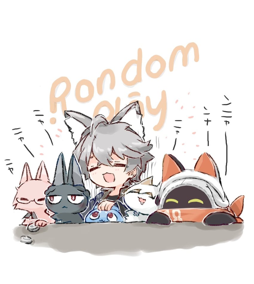 hoshimi miyabi, wise, tsukishiro yanagi, asaba harumasa, bangboo 18, and 1 more (zenless zone zero) drawn by az79709363