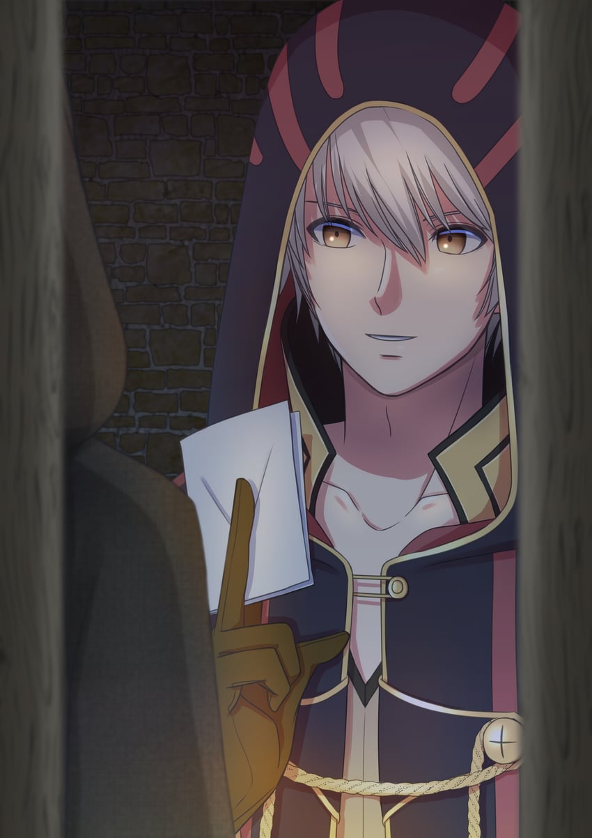 male robin (fire emblem and 1 more) drawn by citronhsp