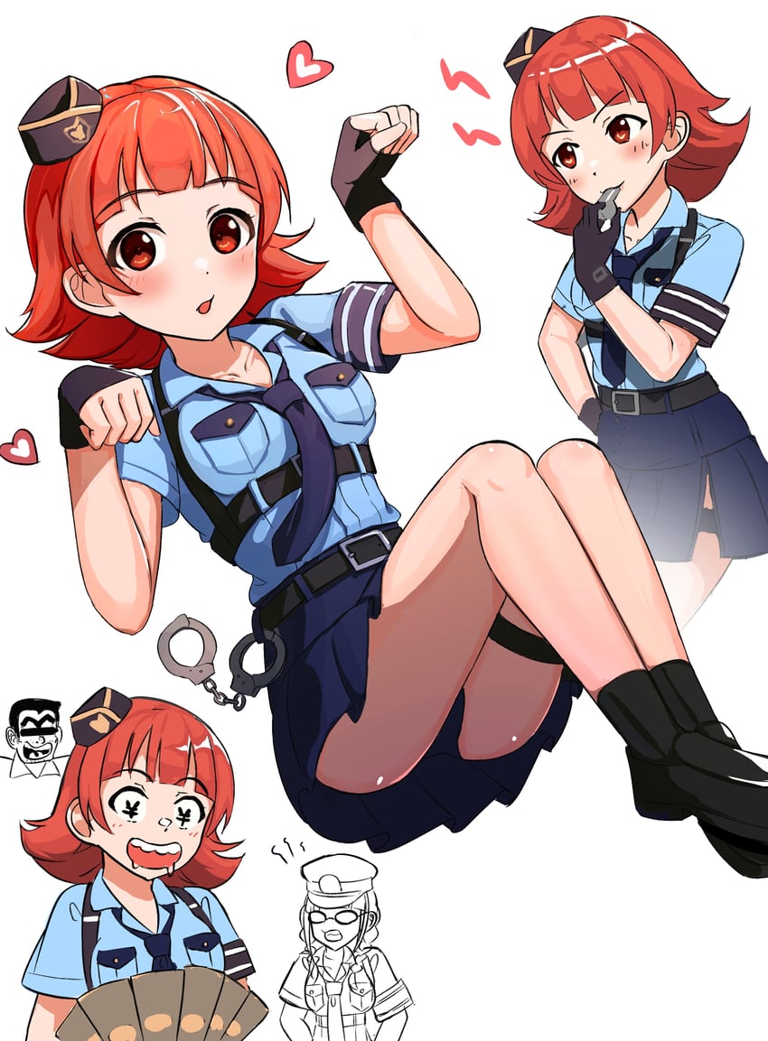 akizuki ritsuko and nonohara akane (idolmaster and 2 more) drawn by tainoe7828