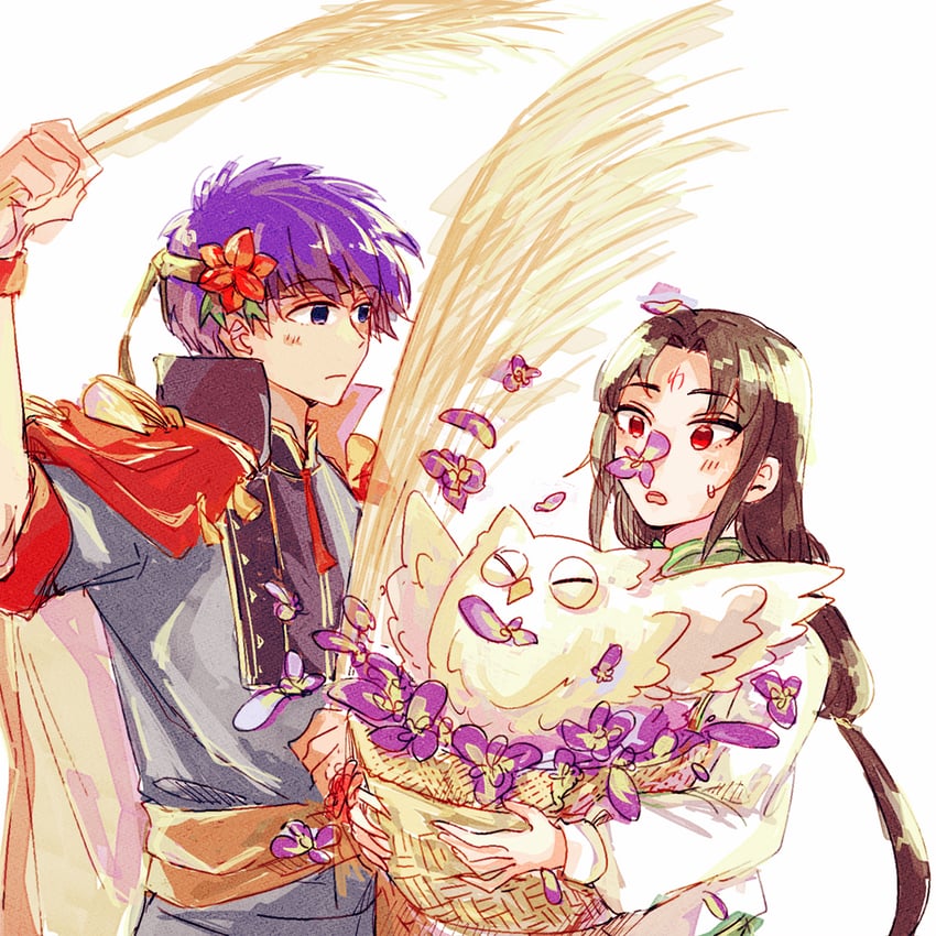 ike, soren, and feh (fire emblem and 2 more) drawn by 300_pm